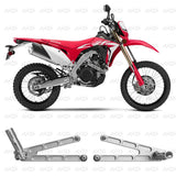 Passenger Pegs Honda CRF 450 L, R, X, RX, RWE (2019+) & CRF 250 R (2019+)