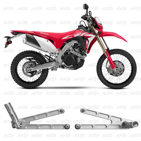 Passenger Pegs Honda CRF 450 L, R, X, RX, RWE (2019+) & CRF 250 R (2019+)