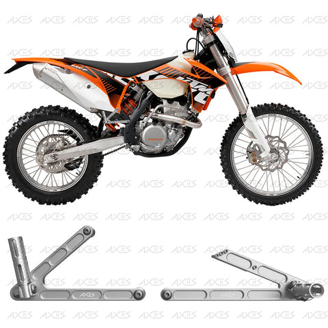 Passenger Pegs KTM EXC, SX and XC (2012-2016) - AXIIS EA