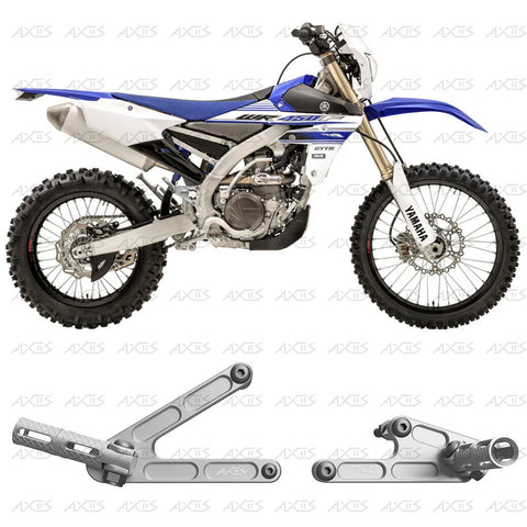 Passenger Pegs Yamaha WR250f (2015+), WR450f (2016+) ... - AXIIS EA
