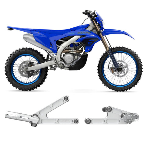 Estribos de pasajero Yamaha WR450F (2024+), YZ450F (2023+) y YZ250F (2023+)